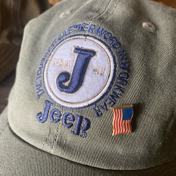 Jeep Baseball Hat + USA pin - Picture 2 of 4